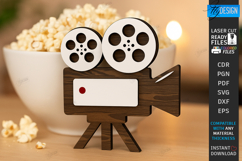 Home Cinema Tiered Tray Laser Cut Bundle|Home Theater Signs Product Image 5