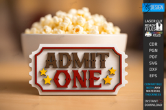 Home Cinema Tiered Tray Laser Cut Bundle|Home Theater Signs Product Image 6