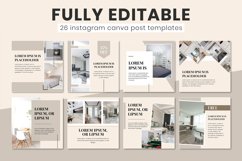 Home Décor Instagram Post Template | Interior Canva Product Image 5