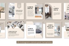 Home Décor Instagram Post Template | Interior Canva Product Image 9
