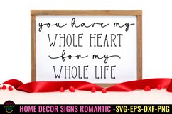 HOME DECOR SIGNS ROMANTIC I HOME DECOR SIGNS SVG I ROMANTIC HOME DECOR SIGNS SVG
