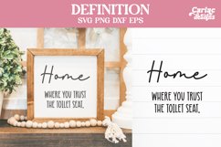 Home Definition SVG Cut File and Sublimation