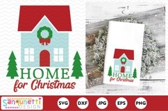 Home for Christmas SVG