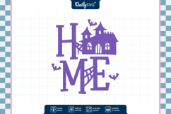 Halloween Haunted House HOME SVG Product Image 1