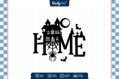 Halloween Haunted House HOME SVG Product Image 1