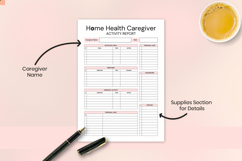Printable Caregiver Forms Template PDF Product Image 10