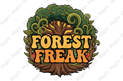 Forest Freak Sublimation Product Image 1