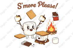 S’more Please! | Camping PNG | Camper Sublimation Product Image 1