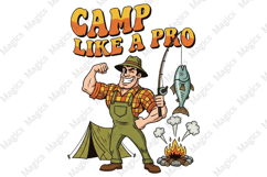 Camp Like a Pro Sublimation Product Image 1