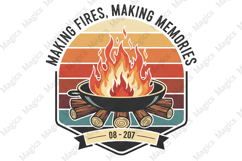 Making Fires, Making Memories Sublimation Product Image 1