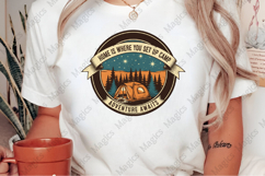 Home Is Where You Set Up Camp Sublimation Product Image 2