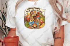 Camping Friends are Forever Friends Sublimation Product Image 2