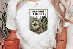 Wilderness Explorer | Camping PNG | Camper Sublimation Product Image 2