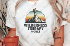 Wilderness Therapy Works | Camping PNG | Camper Sublimation Product Image 2