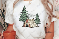 Therapy is a Tent in the Trees | Camping PNG | Camper Product Image 2