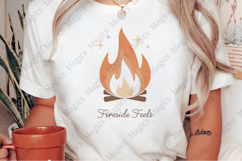 Fireside Feels | Camping PNG | Camper Sublimation Product Image 2
