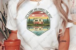 Let’s Camp and Forget the Rest Sublimation Product Image 2