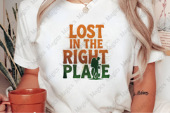 Lost in the Right Place | Camping PNG | Camper Sublimation Product Image 2