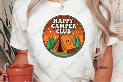 Happy Camper Club - Copy | Camping PNG | Camper Sublimation Product Image 2
