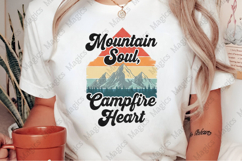 Mountain Soul, Campfire Heart | Camping PNG | Camper Product Image 2