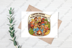 Camping Friends are Forever Friends Sublimation Product Image 3