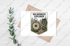 Wilderness Explorer | Camping PNG | Camper Sublimation Product Image 3