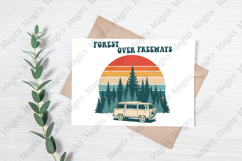 Forest Over Freeways | Camping PNG | Camper Sublimation Product Image 3