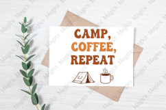 Camp, Coffee, Repeat Sublimation Product Image 3