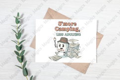 S&#039;more Camping, Less Adulting PNG Product Image 3