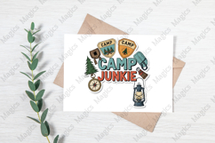 Camp Junkie | Camping PNG | Camper Sublimation Product Image 3