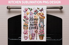 Mother&#039;s Day Kitchen Towel - Mother&#039;s Day Sublimation PNG Product Image 5