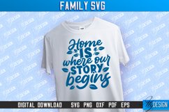 Family SVG | Family Quotes Design | Family Sign | Print SVG Product Image 1