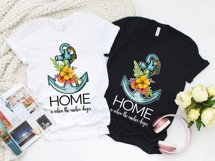 Anchor Sublimation | Positive Quotes | Anchor with Flowers Product Image 5