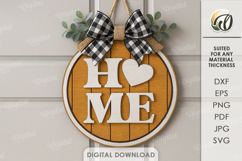 Home Decors Bundle Laser Cut. Wall Sign. Shelf Sitter SVG Product Image 4