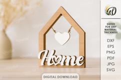Home Decors Bundle Laser Cut. Wall Sign. Shelf Sitter SVG Product Image 8