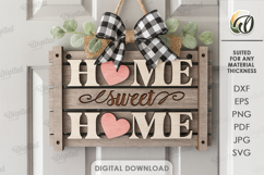 Home Decors Bundle Laser Cut. Wall Sign. Shelf Sitter SVG Product Image 9