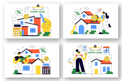 10 Home Loan Illustration Product Image 3