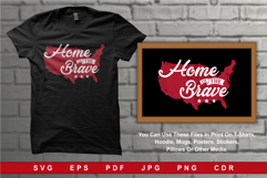 Home Of The Brave evokes national pride and honor Product Image 1