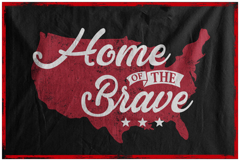 Home Of The Brave evokes national pride and honor Product Image 2