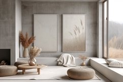 Interior Home living Room with Frames &amp; Vases Product Image 1