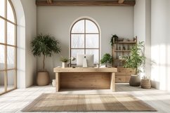 Minimalist Scandinavian Interior Home Office Product Image 1