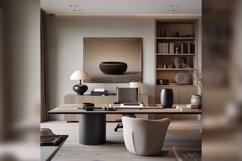 Minimalist Scandinavian Interior Home Office Product Image 1