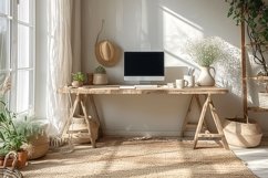 Minimalist Design with Desk &amp; Frame Product Image 1