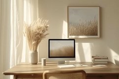 Minimalist Design with Desk &amp; Frame Product Image 1