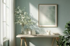 Minimalist Design with Desk &amp; Frame Product Image 1