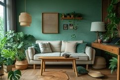 Minimalist Design with Desk &amp; Frame Product Image 1