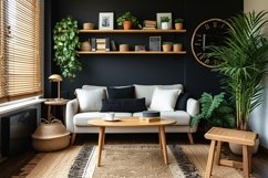 Home office room with big vases under the table Product Image 1