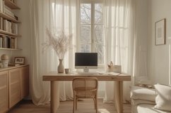 Minimalist Design with Desk &amp; Frame Product Image 1