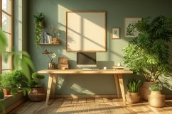 Interior Home living Room with Frames &amp; Vases Product Image 1