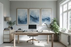 Interior Home living Room with Frames &amp; Vases Product Image 1